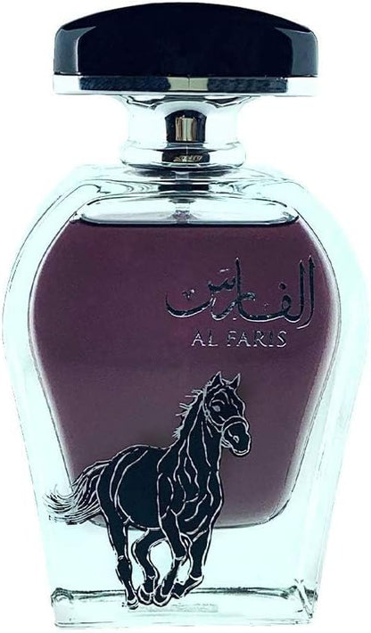 MY PERFUMES Al Faris 100ml | Eau de Arabian Parfum | Beautifully Scented Musk | Spice & Floral Aroma (for Men and Women) (Unisex)